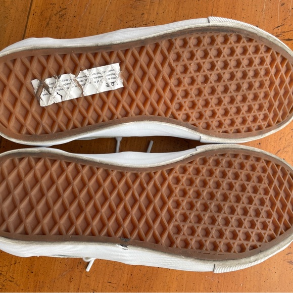 Vans Cream & White Pro Men’s Size 6.5 - Picture 4 of 9